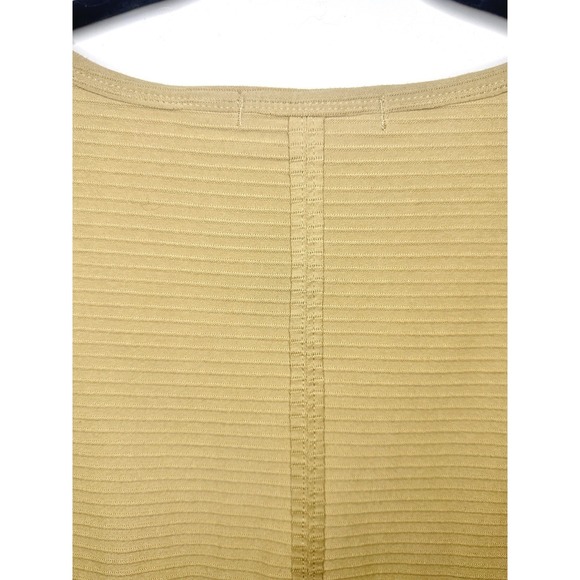 Free People Dallas Henley Top Native Land Size XS Oversized Mixed Media Ruffle - Picture 12 of 15